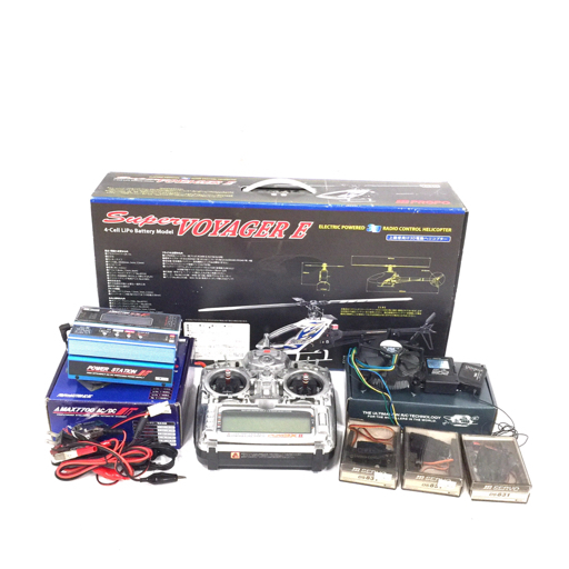 JR PROPO スーパーボイジャーE 4セル 3D電動ヘリコプター ラジコンヘリ